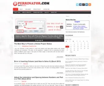 Perrinator.com(Let's K.I.S.S) Screenshot