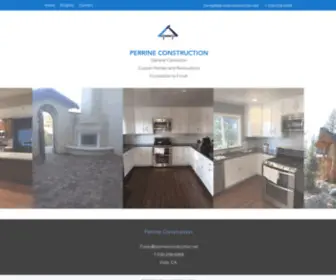 Perrineconstruction.net(General Contractor) Screenshot