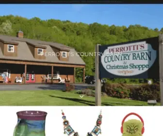 Perrottiscountrybarn.com(A Gift Shop For Every Reason & Season) Screenshot