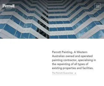 Perrottpainting.com.au(Painters Perth) Screenshot