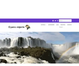 Perroviajante.com(Te presto mis ojos para que veas el mundo) Screenshot