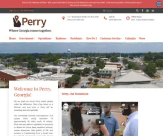 Perry-GA.gov(City of Perry) Screenshot