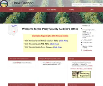 Perrycountyauditor.us(Perry county auditor) Screenshot