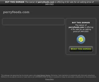 Perryfoods.com(perryfoods) Screenshot