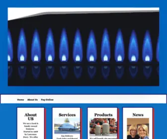 Perrygas.net(Perry Gas) Screenshot