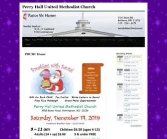 Perryhallumc.org(Perry Hall United Methodist Church) Screenshot