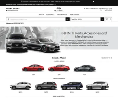 Perryinfinitiparts.com(Domain Parked) Screenshot