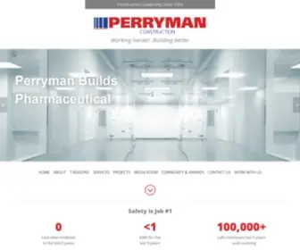 Perrymanbc.com(Perryman Building and Construction) Screenshot