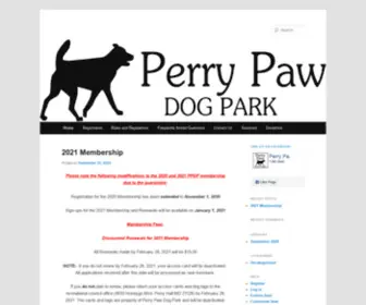 Perrypawdogpark.com(Perrypawdogpark) Screenshot