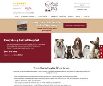 Perrysburganimalhospital.com(Animal Hospital Perrysburg) Screenshot