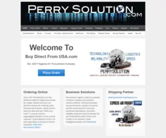 Perrysolution.com(Buy Direct From) Screenshot