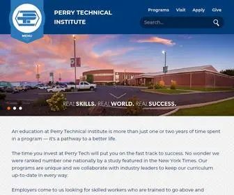Perrytech.edu(Perry Technical Institute) Screenshot