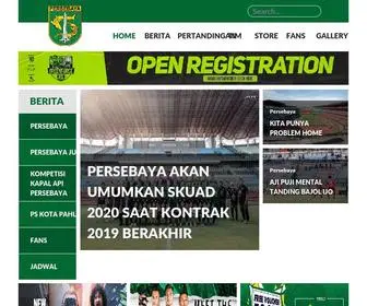 Persebaya.id(Situs Resmi Persebaya (Official Website)) Screenshot