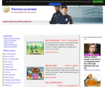 Persecuciones.com(Juegos de policias y ladrones) Screenshot