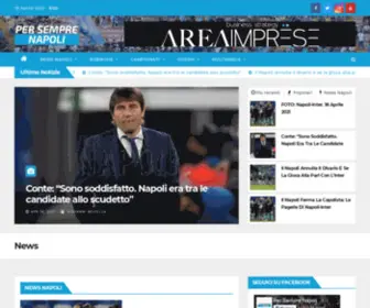 Persemprenapoli.it(Per Sempre Napoli) Screenshot