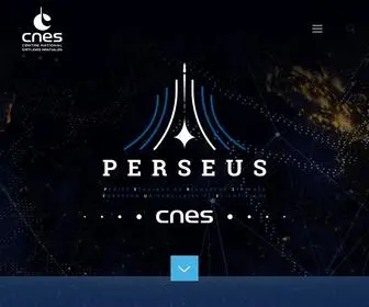 Perseusproject.com(PERSEUS : Le Projet Etudiant de Recherche Spatiale Européen) Screenshot