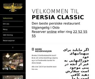 Persiaclassic.no(Persian Restaurant) Screenshot