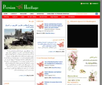 Persian-Heritage.com(Persian Heritage) Screenshot