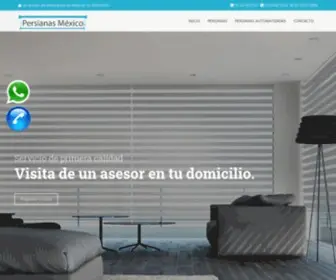 Persianasmexico.com.mx(México) Screenshot