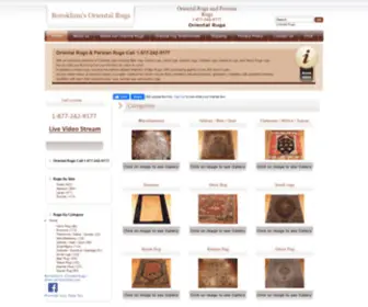 Persianbijar.net(Oriental rugs) Screenshot