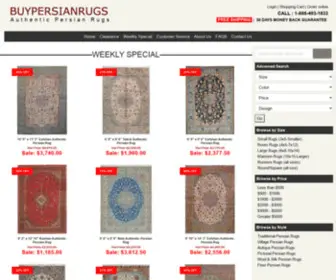 Persianrugexpo.com(Authentic Hand Knotted Persian Rugs at Buy Persian Rugs) Screenshot