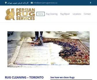 Persianrugservices.ca(Rug Cleaning Toronto) Screenshot