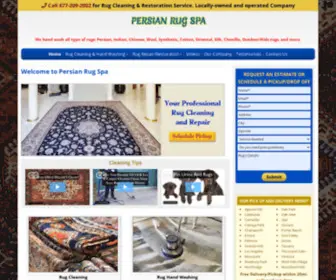 Persianrugspas.com(Persian Rug Spa) Screenshot