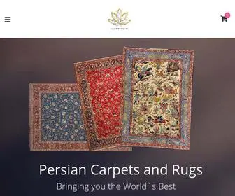 Persiantopcarpet.com(Our collection) Screenshot