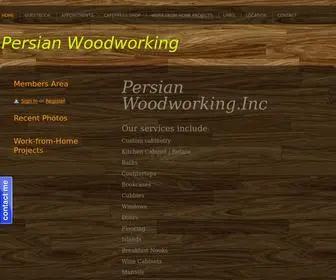 Persianwoodworking.com(Kitchen Cabinet & Remodeling) Screenshot