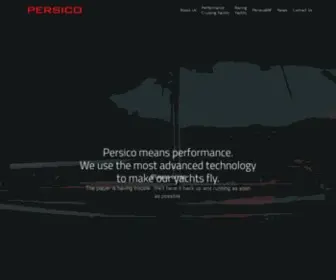 Persicomarine.com(Persico Marine) Screenshot