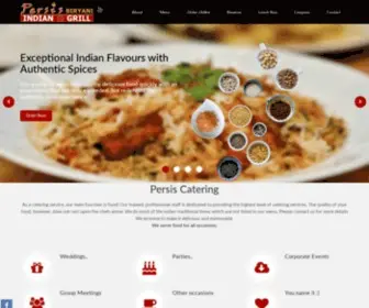 Persispiscataway.com(Persis Biryani Indian Grill) Screenshot