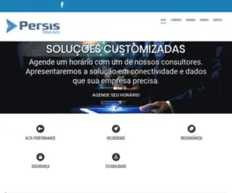 Persistelecom.com.br(INÍCIO) Screenshot