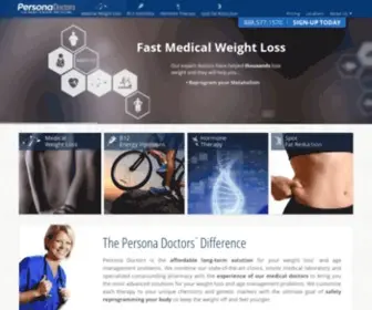 Persona-Doctors.com(Medical Weight Loss) Screenshot