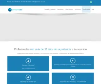 Persona-Psi.com(Persona-PSI psicología y psiquiatría en Madrid y Majadahonda) Screenshot