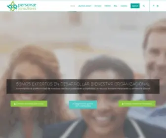 Personaeconsultores.com(Desarrollamos bienestar organizacional) Screenshot