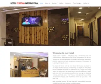 Personahotel.com(Hotel Persona International) Screenshot