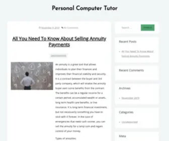 Personal-Computer-Tutor.com(Personal Computer Tutor) Screenshot