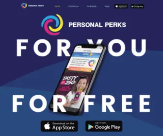 Personal-Perks.com(Free Samples and Offers App) Screenshot