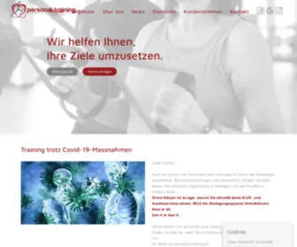 Personal-Training.ch(Personal Trainer in Basel) Screenshot
