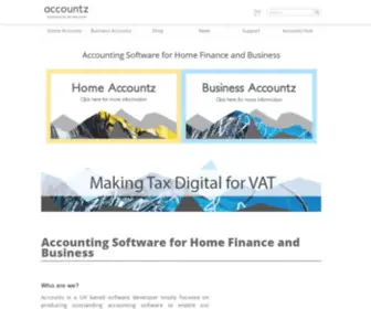 Personalaccounts.co.uk(Business Accounting Software) Screenshot