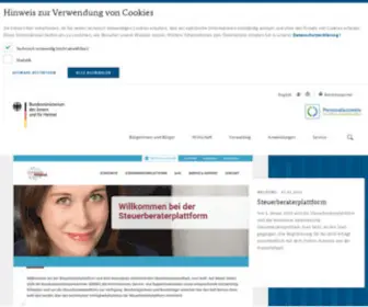 Personalausweisportal.de(Bundesministerium des Innern) Screenshot