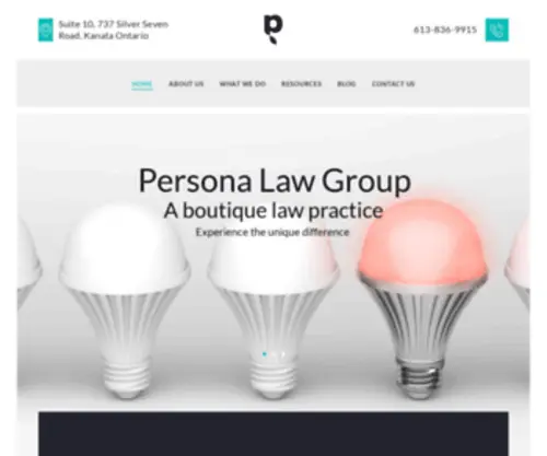 Personalawgroup.com(Ottawa Wills) Screenshot