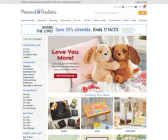 Personalcreations.com(Personalized Gifts) Screenshot