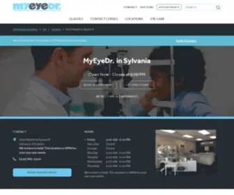 Personaleyecare.com(Book an Eye Exam at MyEyeDr) Screenshot