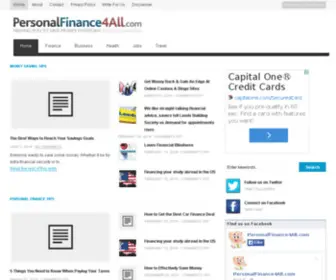 Personalfinance4ALL.com(Home) Screenshot