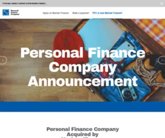 Personalfinancecompany.com(We are excited to share that Personal Finance Company (PFC)) Screenshot