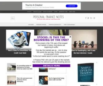 Personalfinancenotes.com(Personal Finance Notes) Screenshot
