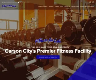 Personalfitnessforlife.net(Carson City Personal Training) Screenshot