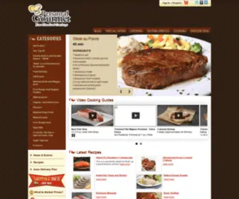 Personalgourmetfoods.com(Personal Gourmet Foods) Screenshot