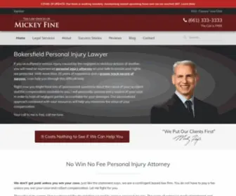 Personalinjurybakersfield.com(Bakersfield Personal Injury Attorney) Screenshot